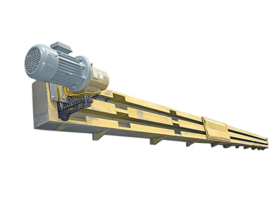 Electrical trolley with rail