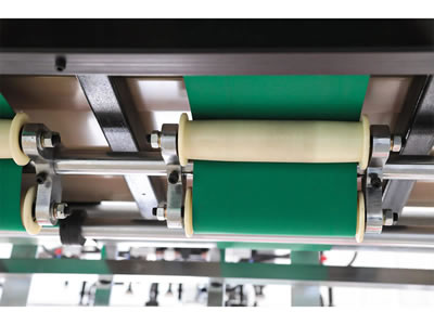 Flute Laminating Machine, Semi-automatic, BZJ-Q-3