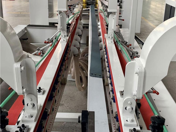 Corrugated Box Automatic Folding Stitching and Gluing Machine