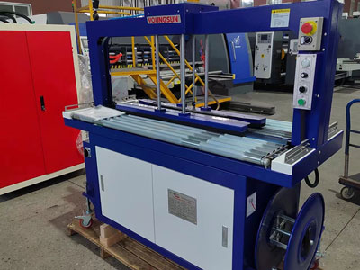 Fully-Automatic Hot Melt Strap Packaging Machine